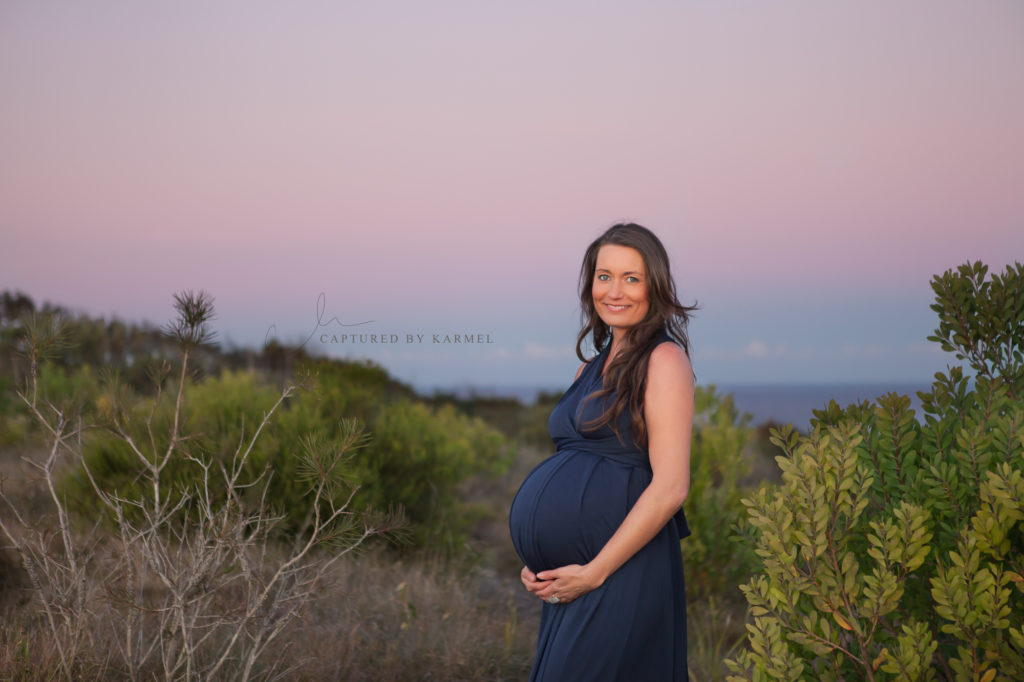 beach maternity photography