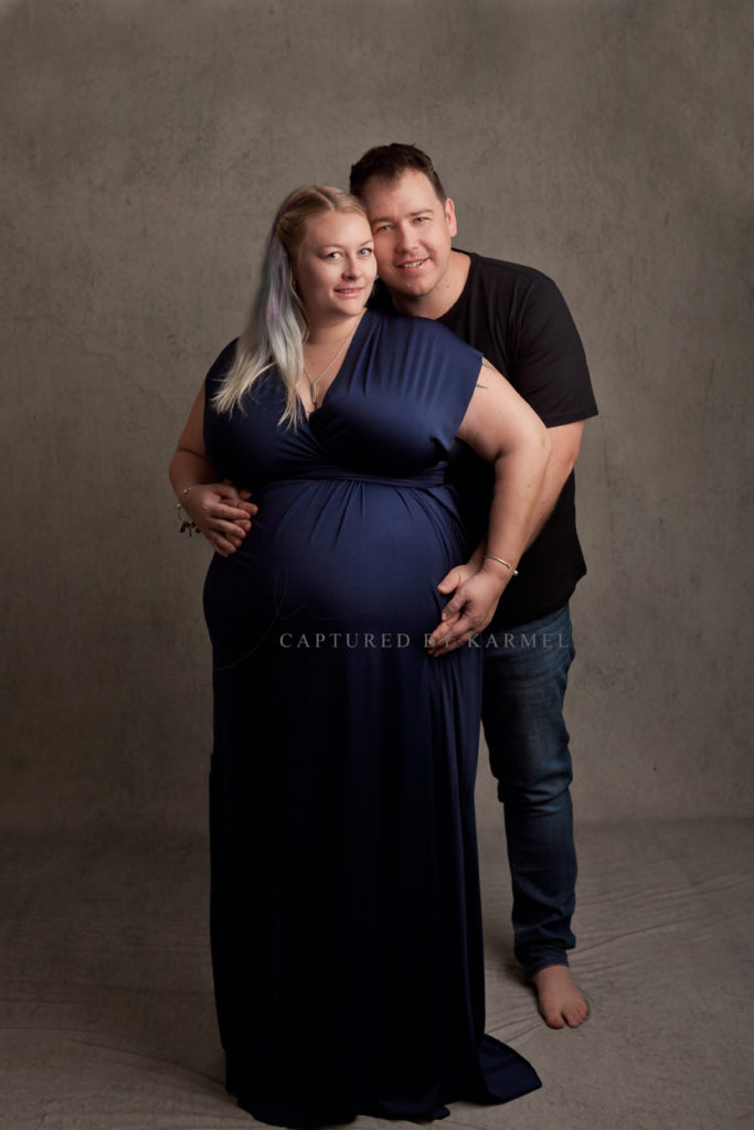 fine art studio maternity photography