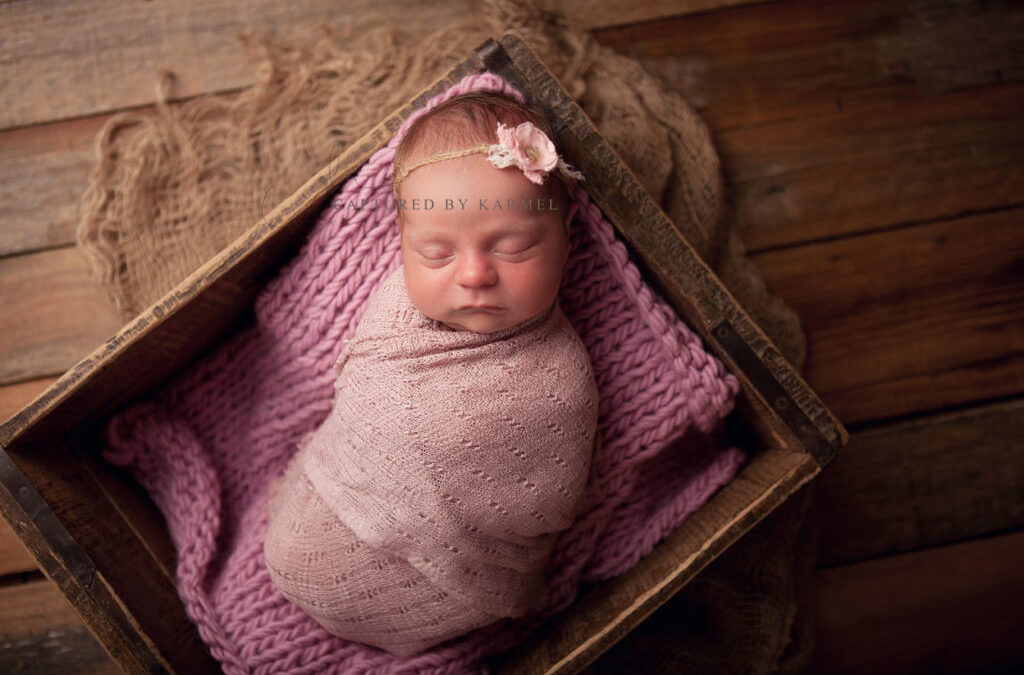 Newborn photography session