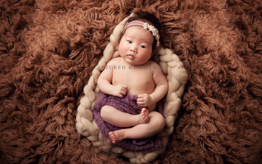 4 week old baby photography